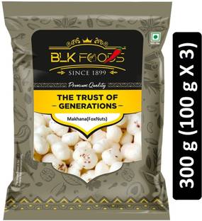 BLK FOODS Daily Makhana (Foxnuts) 300g Fox Nut