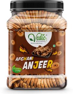 vedic Wellness Healthy Dry Fruit anjeer 1Kg Dried Afghani Anjeer/ anjir Figs
