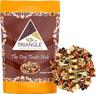 triangle 1 Kg Healthy Nutmix| Mixed Dryfruits | Trial Mix |Source of Vitamin and Minerals Assorted Seeds & Nuts