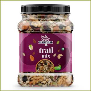 HARIYAM Trail Mix | Mixture Of Dry Fruits {Almond,Cashews,Seeds And Many More}IN JAR Assorted Seeds & Nuts