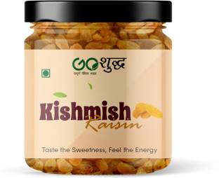 Goshudh Premium Quality Raisin (Kishmish) 250Gm (Pack of 1) Unbreakable Jar Dry Fruits Raisins