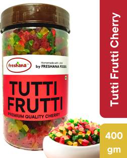 freshana Multicolor Tutti Frutti | Fresh Cherries for Cakes & Cookies Decoration Cherries