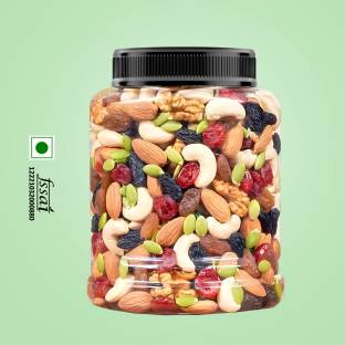 Nature Aahar Mix Dry Fruit | Panchmeva | | JAR Almonds, Cashews, Raisins, Dry Dates, Pistachios, Figs, Assorted Fruits & Nuts