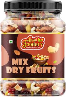 Royal foodery Organic Premium Mix Dry Fruit | Healthy & Tasty | Mix Dry Fruit | Panchmeva Almonds, Assorted Seeds & Nuts, Assorted Fruits & Nuts, Cashews, Raisins, Dates, Figs