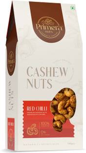 Primera Red Chilli Cashew Nuts | Premium Flavored Cashews
