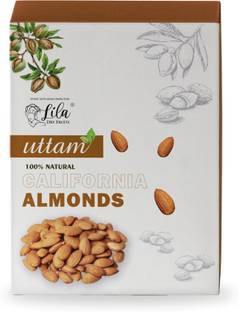 lila dry fruits UTTAM Premium California Almonds | Badam for Dieting | Dry Fruit for Gifting Almonds
