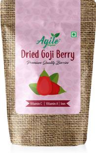 Agile Organic Premium Whole Dried Goji Berries, 100g | Immunity Building Goji Berries