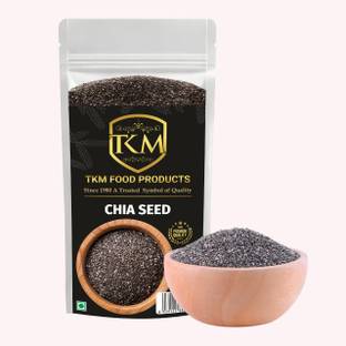TKM FOOD PRODUCTS TKM Chia Seeds 200g, Seeds for Weight Management, Rich in Omega-3, Protein Assorted Seeds & Nuts