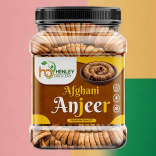 HENLEY Dry fruits Afghani Anjeer || Dried Figs 1 kg || Figs Figs
