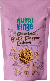 NUTRI BINGE Roasted Black Pepper Cashew 200g Cashews