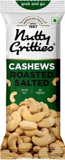 Nutty Gritties Grab And Go Salted & Roasted Cashews