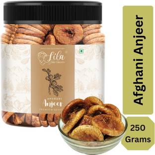 lila dry fruits Premium Quality Dry Figs Jar Pack 250gm | Afghani Anjeer Figs