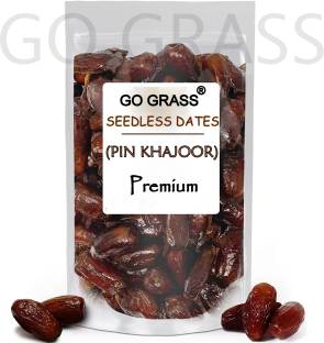 GO GRASS | Pin Khajur | Arabian Dates | Exceptional Taste and Soft Texture, No Sugar | Dates