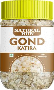 Natural Hub Gond Katira Pure Organic | ALMOND GUM | BADAM PISIN | TRAGACANTH Gum Seed Dried Gum