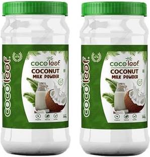 COCOLEAF Coconut Milk Powder,Nariyal Milk Powder, Dried Instant Coconut Milk 300g Each Coconut