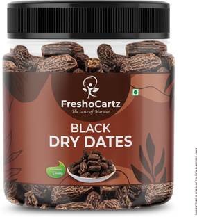 FreshoCartz Black Dry Dates | Dry Chuhara | Kali Kharak | Khajur | Chuara | Kharek | Brown Dates