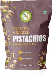 Nature Vit Roasted Pistachios, 500g [Salted & Big Size Pista] Pistachios