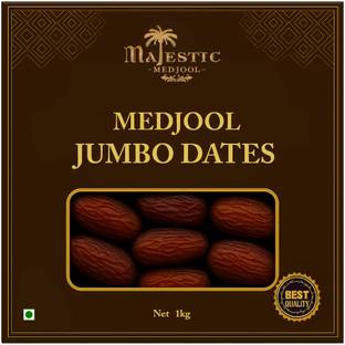 Majestic Medjool Jumbo Dates 500g | Premium Rakshabandhan Gift | Soft, Juicy & No Added Sugar Dates