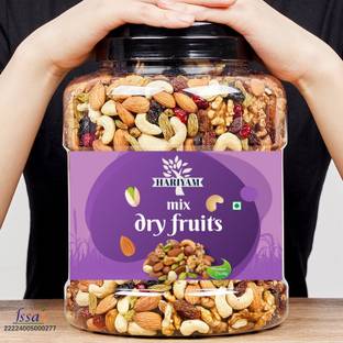 HARIYAM Mix Dry Fruit | Panchmeva | JAR OF 1 KG Almonds, Cashews, Raisins, Dry Dates