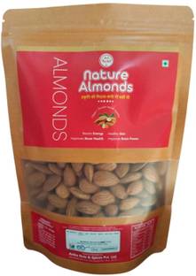 Anika nuts & spices Nature Premium Almonds – 250g pkt | Raw & Natural Almonds