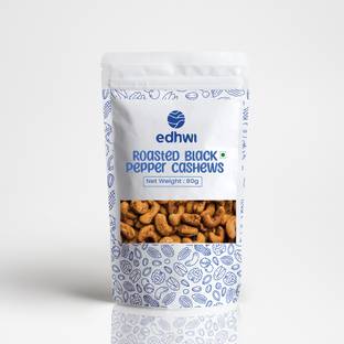 edhwi Roasted Black Pepper Cashews, Bold & Spicy Flavor Cashews