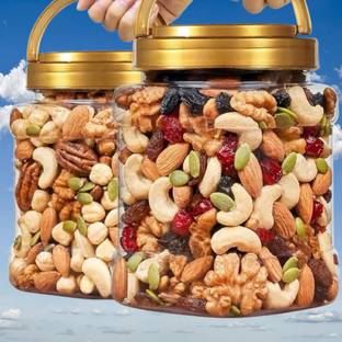 Get Fresh 02Dry Fruits Nut Mix Black & Green Raisin,Almonds,Cashews,Apricot,Pistachios,