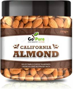 Gopure Premium Whole Cashew Large Size Whole Cashews -250gm Almonds