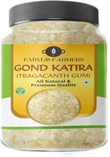 Farm & Farmers Premium Natural Organic Gond Katira for maximum Health Benefits 500grams Assorted Seeds & Nuts
