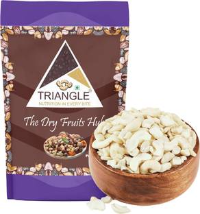 triangle 250gms Cashews Nut Broken 4 Pieces | Kaju Tukda | Big Cashews 4 Piece Split Nut Cashews