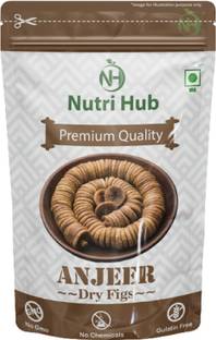 Nutri Hub Premium Dried Afghani Anjeer Dried Figs Anjeer Low in calories and Fat Free Figs