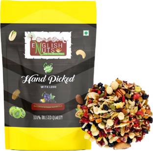 ENGLISH NUTS Mixed Dry Fruit, Nuts, Seeds, Berries - 1kg Trial Mix 10+Varieties lLowest Price Assorted Seeds & Nuts