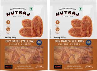 Nutraj Dry Dates Chuara 1 Kg, Dry Fruits Khajur Dry Dates