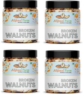 Afgani Farm WALNUT QUARTERS KASHMIRI AKHROT GIRI VACCUM PACKED Walnuts Walnuts