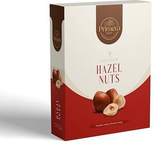 PRIMERA NUTS Primera Nut Premium Jumbo Exotic Hazel Nuts (250GM) | Healthy & Unsalted Nut Hazelnuts