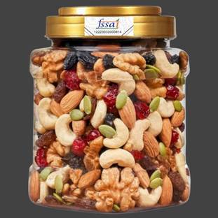 hanumant enterprises Dry Fruit Healthy Mix Nuts, Seeds Combo Pack, Mixed Dry Fruits Almonds, Cashews, Raisins, Pistachios, Dry Dates, Walnuts, Assorted Seeds & Nuts, Apricots