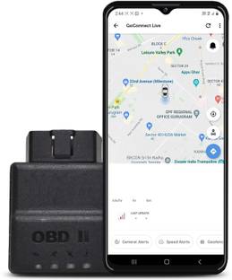 GoMechanic GoConnect GPS Tracker, Vehicle Health & Mileage Monitoring OBD Reader