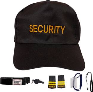 yasbavu SECURITY UNIFORM ACCESSORIES 6 PCS COMBO  Office Set