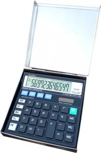 ALSALAH Calculator Safety Box with Basic Calculator Desk Organiser ( Pack of 1 )  Office Set