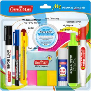 Soni Officemate Personal Office Kit in Blister Packing  Office Set