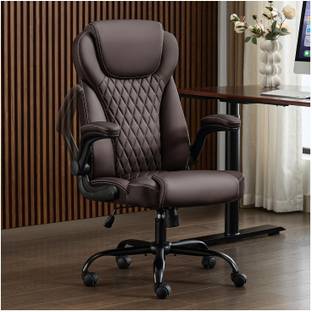 CHAIRTECH High Back Office Chair Adjustable Desk Chair Back Executive Comfortable Leatherette Office Conference Chair
