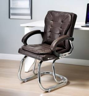 RATISON Office visitor Home computer study reception school library without wheels Chair Leatherette Office Arm Chair