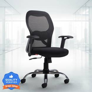 CELLBELL Taurus C100 Lite Mid Back Comfortable Mesh Office Arm Chair