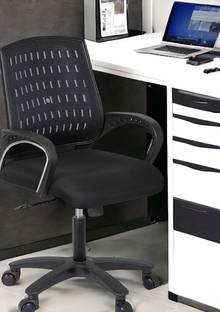 SAR FUR Home,360 Degree Rotating Fabric Office Conference Chair