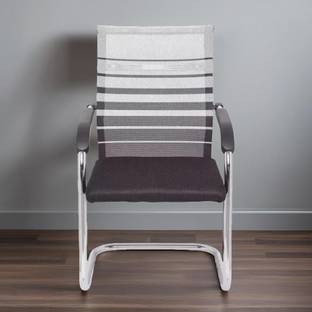 RUDRAAKSH Office Staff Chair Fabric Office Arm Chair