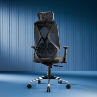Vergo Transform Prime High Back Ergonomic Home Office Chair|Headrest,2D Armrest,Lumbar Mesh Office Executive Chair
