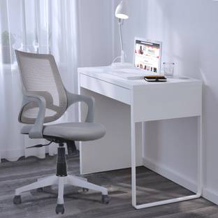 Rose Designer Chairs 3-Years Warranty Included | Mid-Back Ergonomic Office Chair | Revolving| Mesh Office Arm Chair