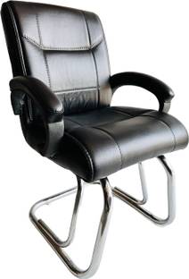 KITHANIA OFFICE HEAVY VISITOR Ergonomic Home & Office Study Reception CHAIR Leather Office Executive Chair