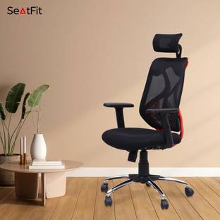SEATFIT ELITE S45 Ergonomic office chair Synchro Tilt Mechanism, Heavy Duty Metal Base Mesh Office Adjustable Arm Chair