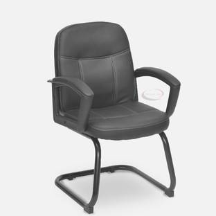 FURNITURE LELO Furniture Lelo Cantilever PU Foam Cushioned office chair with Leatherette Office Arm Chair