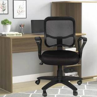 RS ENTERPRISES VIZOLT ROYAL CB OFFICE CHAIR Fabric Office Adjustable Arm Chair